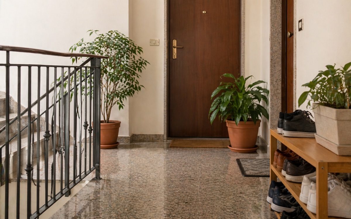 Pianerottolo condominiale, si può occupare con scarpe, mobili o piante Pianerottolo condominiale: si può occupare con scarpe, mobili o piante?