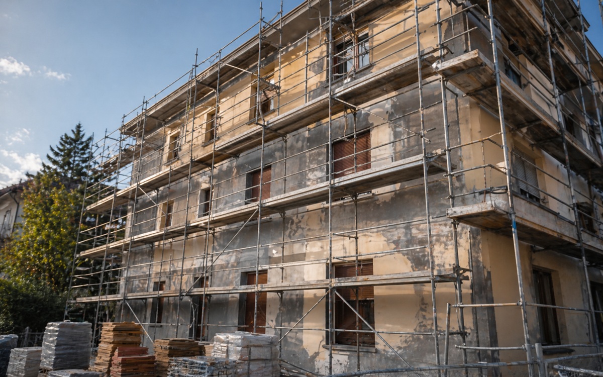 Rifacimento facciate condominio, tempi, costi e cosa è previsto Rifacimento facciate condominio: tempi, costi e cosa è previsto
