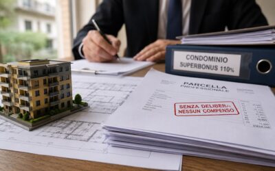Condominio e Superbonus, senza delibera niente parcella. La sentenza